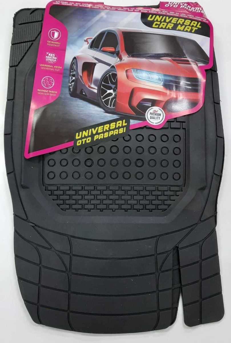 PASPAS UNIVERSAL 5 PARÇA HASIRLI KULAKLI SiYAH 1